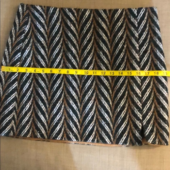 NWT Chevron tweed mini skirt - Picture 7 of 10